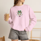 You Can Do It, Cute Motivational Frog Unisex Heavy Blend™ Crewneck Sweatshirt for OT, PT, Speech Therapist