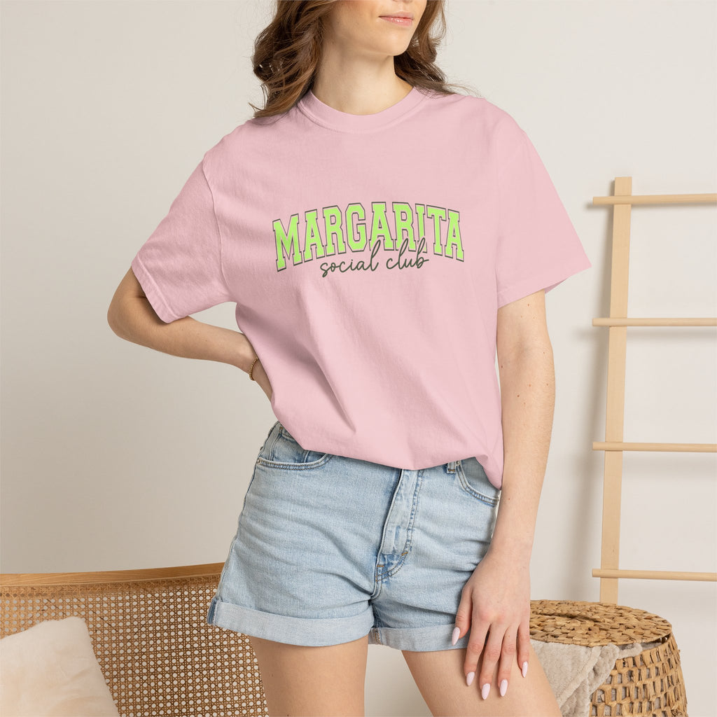 Margarita Social Club, Funny, Summer, Vacation Comfort Colors Tee