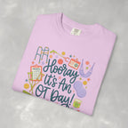 Hooray It's an OT Day, Cute, Playful, Pediatric Occupational Therapy, OTR, COTA Comfort Colors Tee