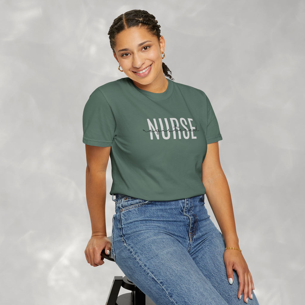 Registered Nurse Comfort Colors Unisex Garment-Dyed T-shirt for Men and Women