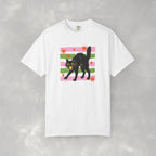 Spooky, Cute Black Cat, Halloween Comfort Colors Tee Unisex