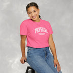 Physical Therapy, Therapist Classic Varsity Style Comfort Colors Tee