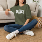 Speech Vibes Gildan Unisex Softstyle T-Shirt for SLP, SLPA, Speech Therapy