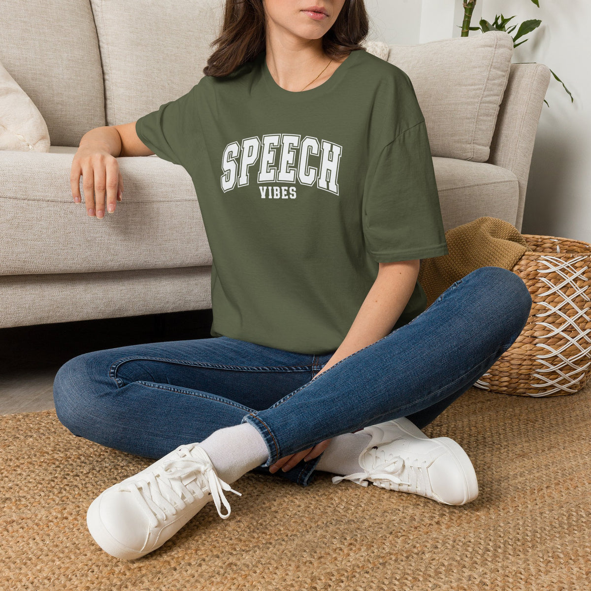 Speech Vibes Gildan Unisex Softstyle T-Shirt for SLP, SLPA, Speech Therapy