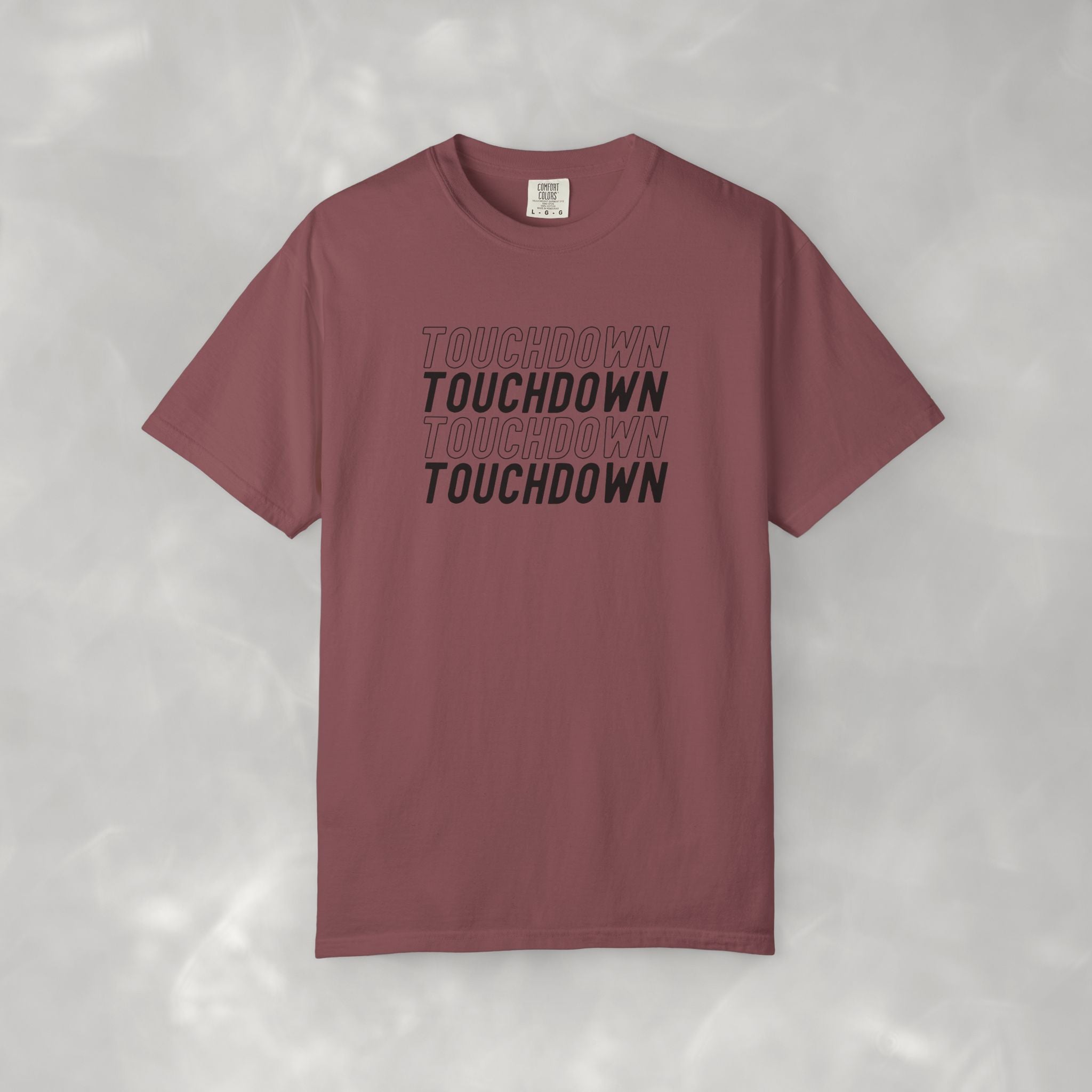 Touchdown Unisex Football Comfort Colors Tee