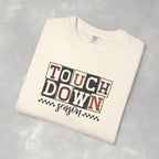 Touchdown Season, Preppy Football Comfort Colors Tee
