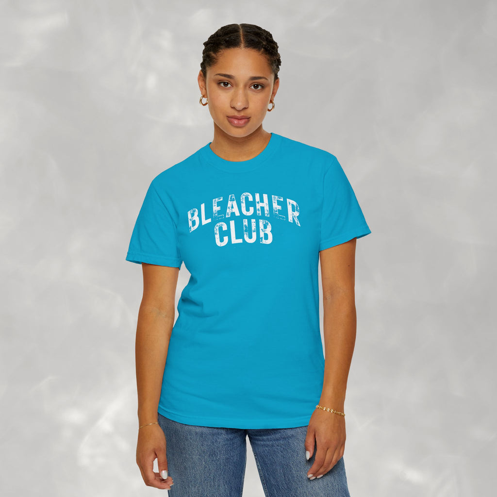 Bleacher Club, Funny Unisex Comfort Colors Tee for Sports Parents, Family