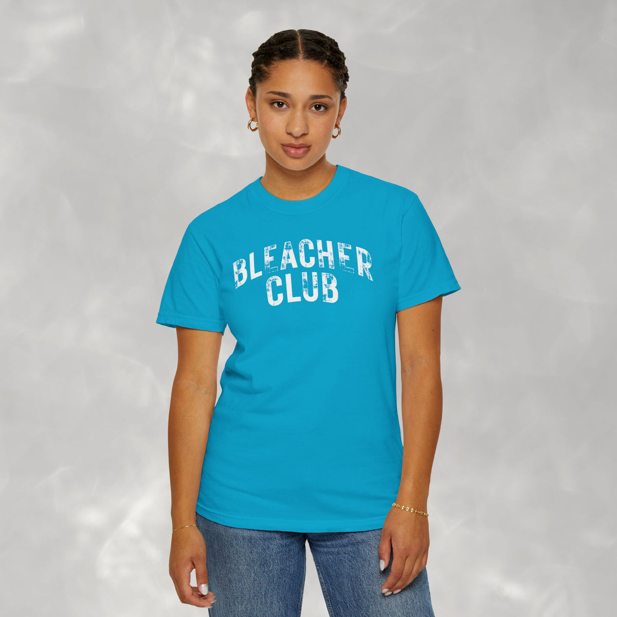 Bleacher Club, Funny Unisex Comfort Colors Tee for Sports Parents, Family