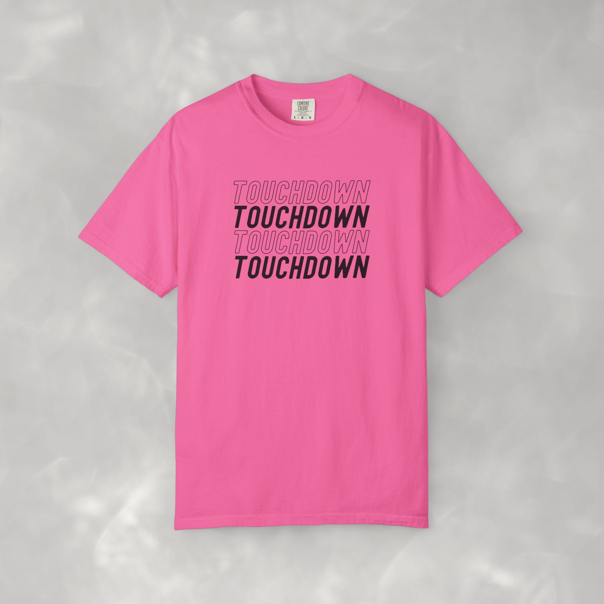 Touchdown Unisex Football Comfort Colors Tee