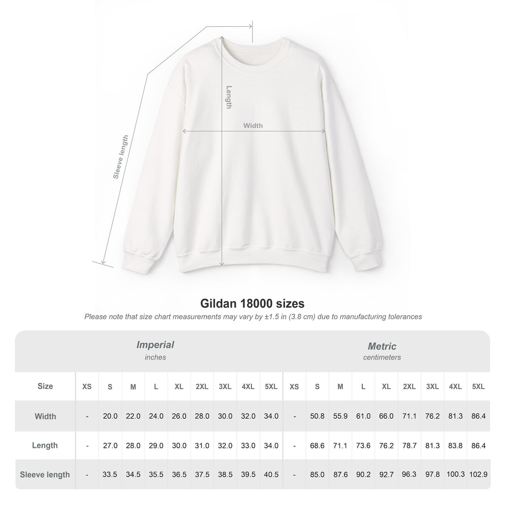 Happy Jack-O-Lantern, Striped Halloween Unisex Heavy Blend™ Crewneck Sweatshirt