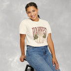 Autumn Harvest, White Pumpkin Retro Comfort Colors Tee