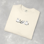 Cute Black Cat Ghosts, Haunted Kitties Halloween Comfort Colors Tee