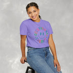 Occupational Therapy, Cute Playful Smile, OT, COTA Comfort Colors Tee