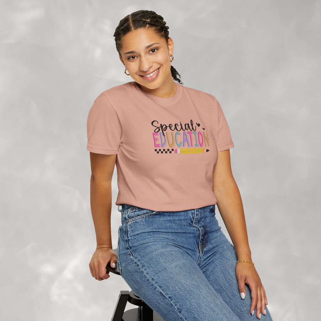 Special Education Comfort Colors Unisex Garment-Dyed T-shirt for Teachers, Educators, Paraprofessionals