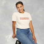 Funny The Orange Woman Band Inspired Comfort Colors Tee