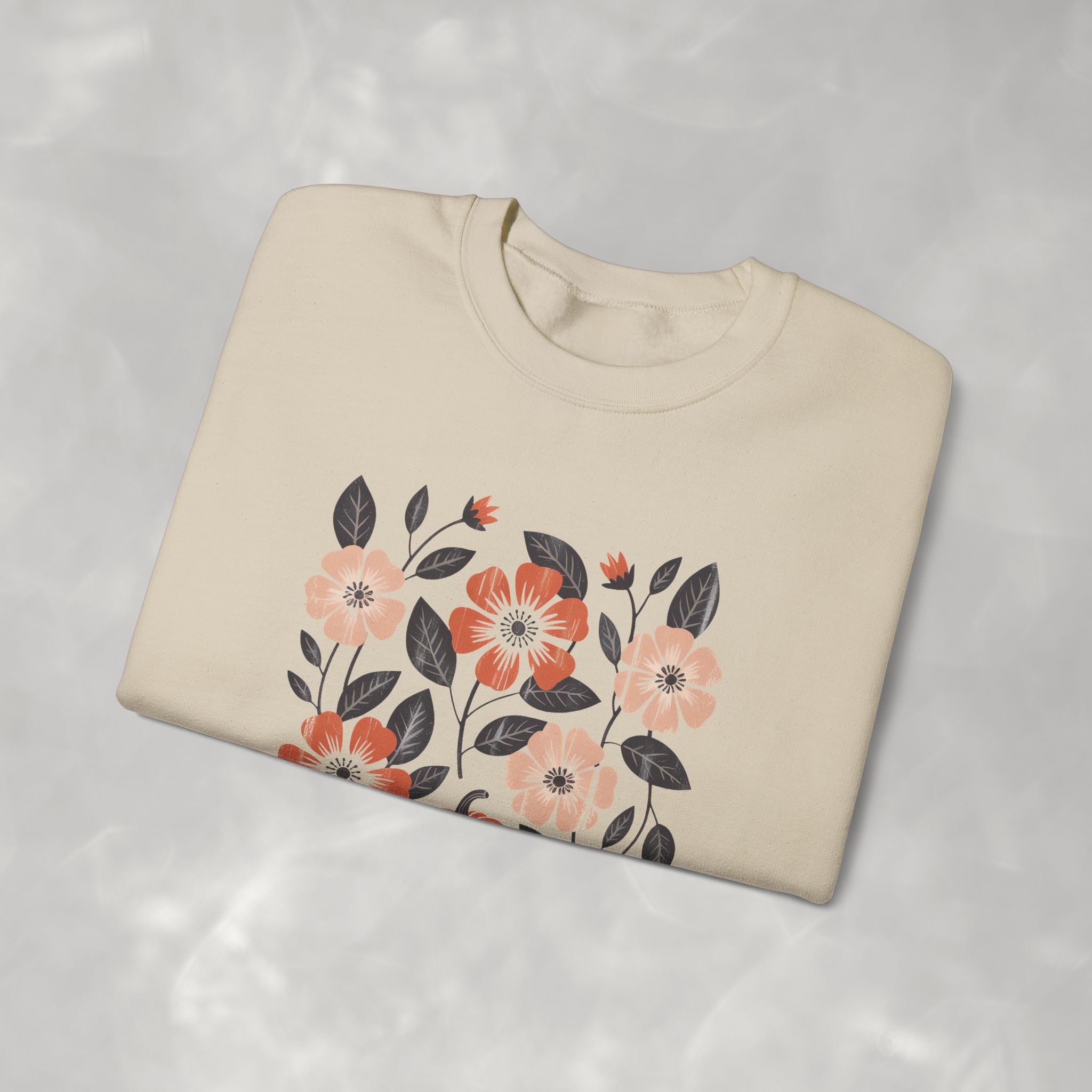 Vintage Autumn, Retro Fall Gildan Unisex Heavy Blend™ Crewneck Sweatshirt