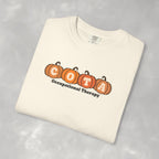 COTA Fall Pumpkins Comfort Colors Garment-Dyed T-shirt for Occupational Therapy Assistants