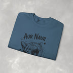 Aur Naur (Oh No) Funny Cat Lover Unisex Heavy Blend™ Crewneck Sweatshirt