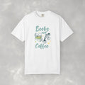Books and Coffee, Reading, Coffee Lover Comfort Colors Tee