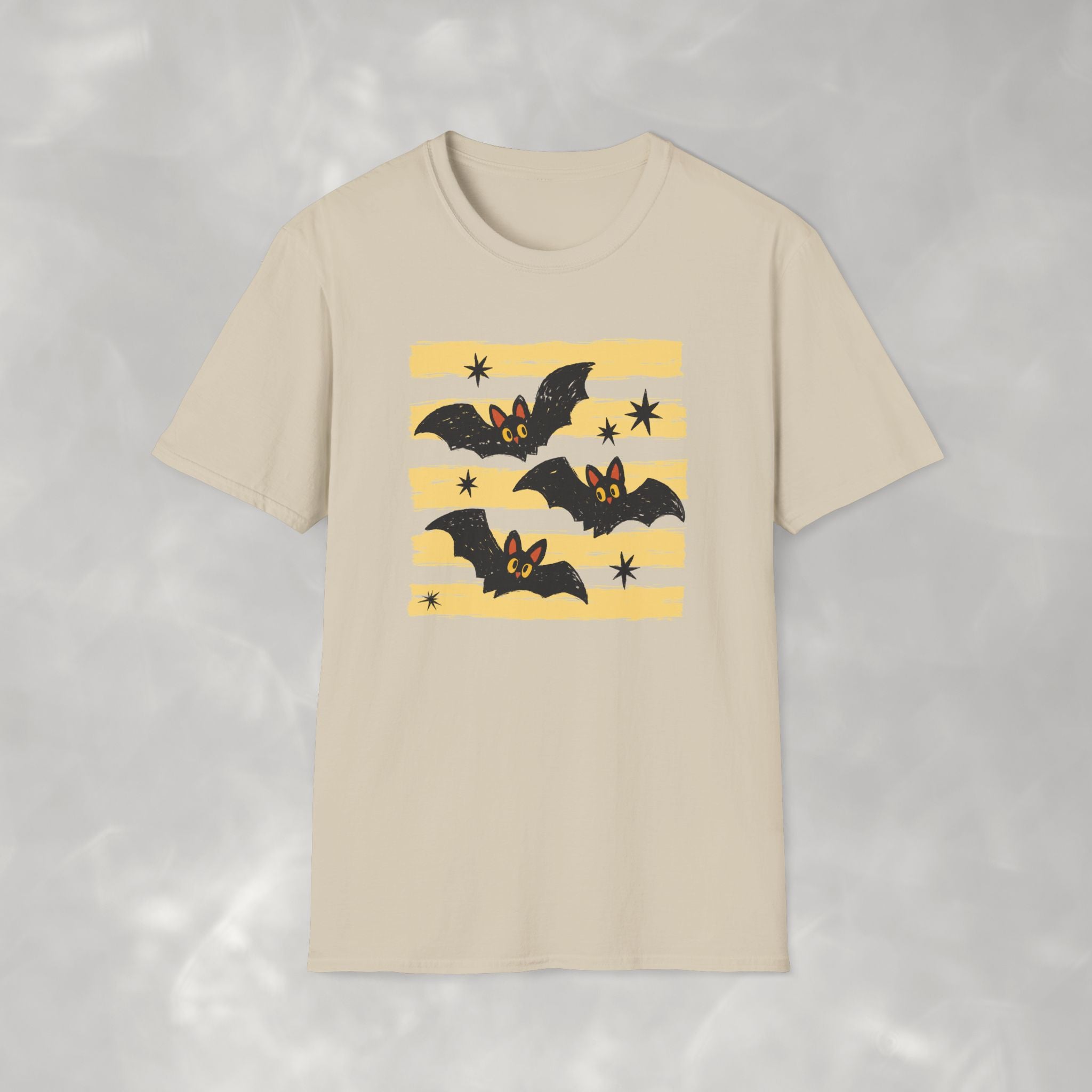 Cute Halloween Bats, Gildan Unisex Softstyle T-Shirt