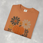 Retro Fall, Autumn Pumpkin Comfort Colors Tee