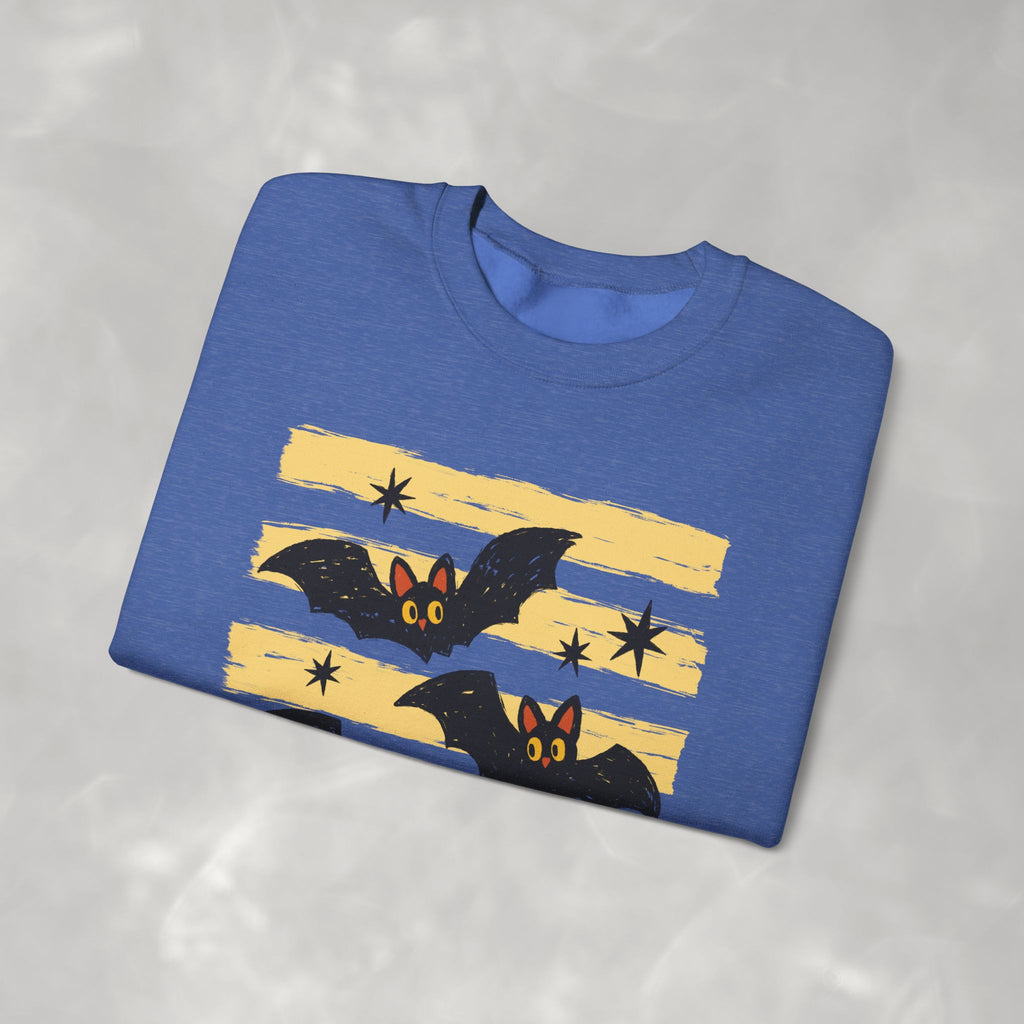 Cute Halloween Bats, Gildan Unisex Heavy Blend™ Crewneck Sweatshirt