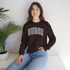Nurse Checkered Gildan Unisex Heavy Blend™ Crewneck Sweatshirt for RN, LPN, GN, Nursing Students