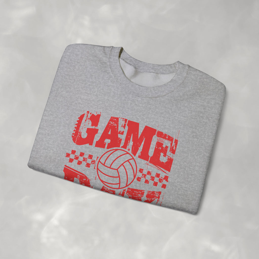 Retro Vintage Volleyball Game Day Gildan Unisex Heavy Blend™ Crewneck Sweatshirt
