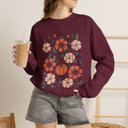Vintage Autumn, Retro Fall Gildan Unisex Heavy Blend™ Crewneck Sweatshirt