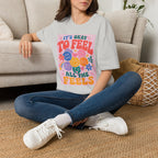 It's Okay to Feel All the Feels, Gildan Unisex Softstyle T-Shirt for OT, PT, Speech, School Therapists