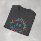 Occupational Therapy, Cute Playful Smile, OT, COTA Unisex Softstyle T-Shirt