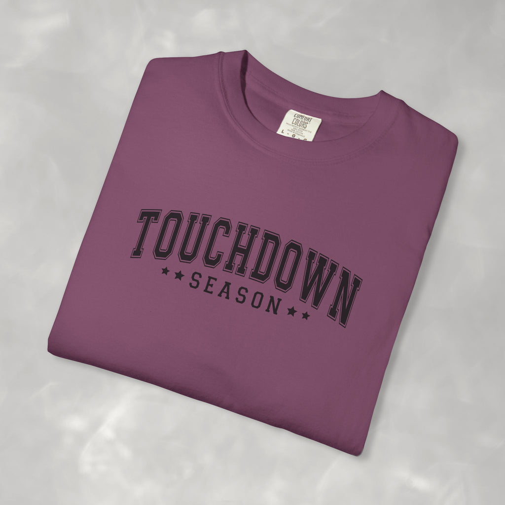 Touchdown Season, Unisex Football Comfort Colors Tee