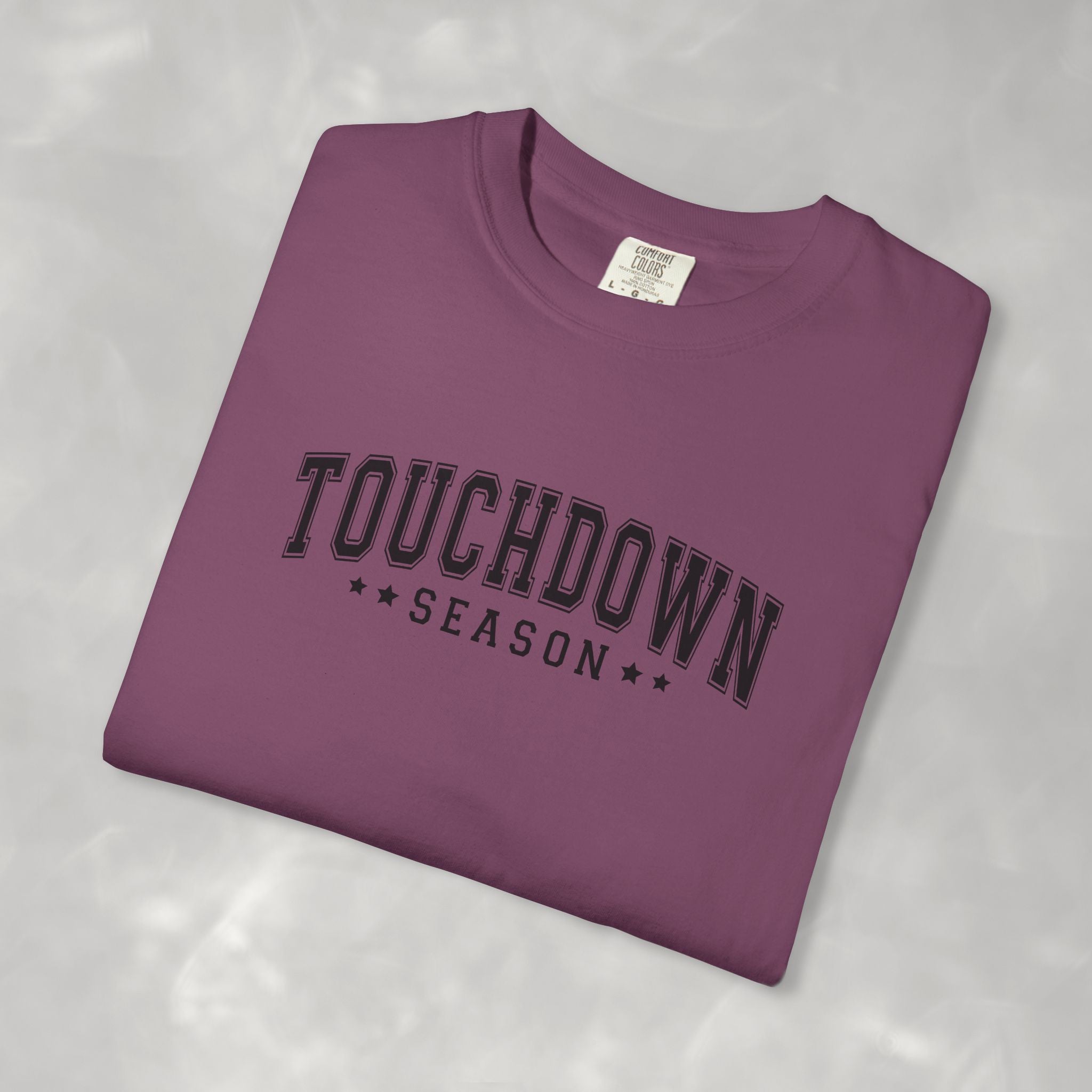 Touchdown Season, Unisex Football Comfort Colors Tee