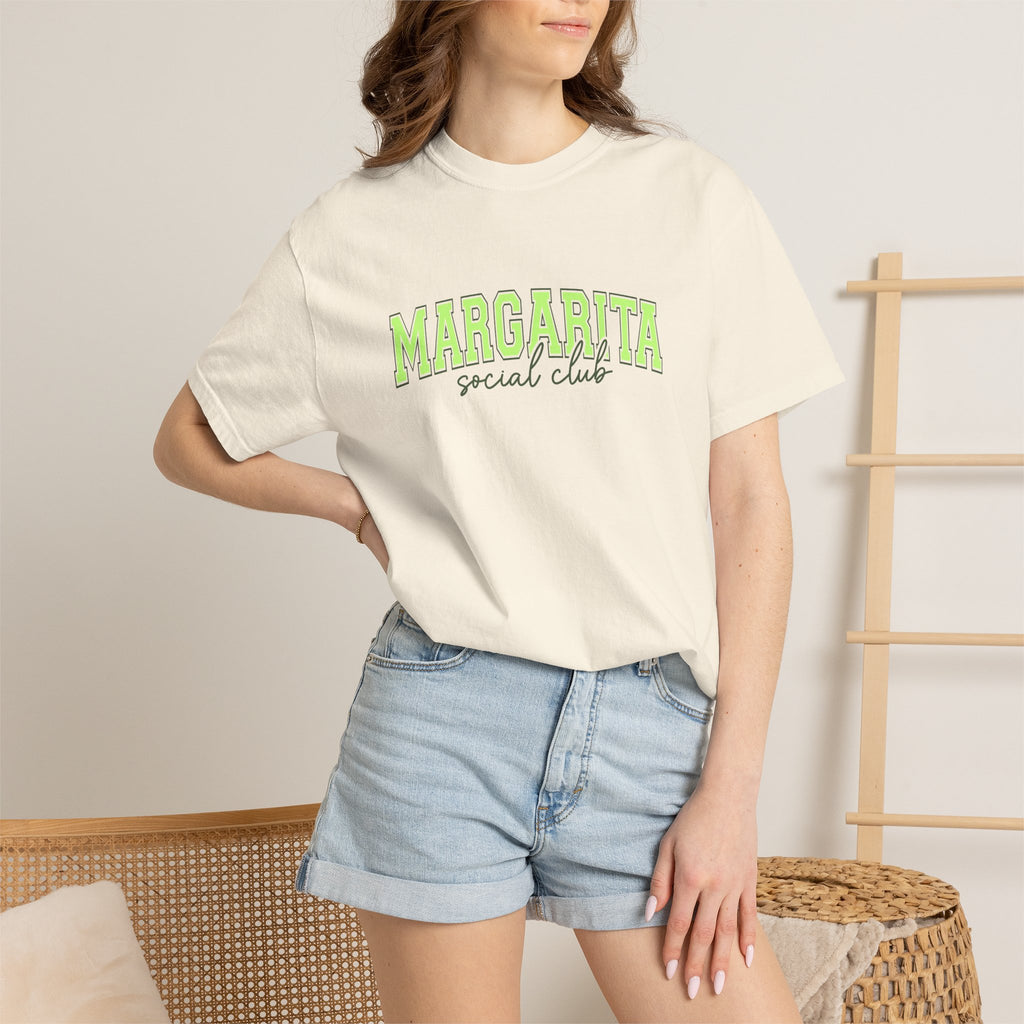 Margarita Social Club, Funny, Summer, Vacation Comfort Colors Tee