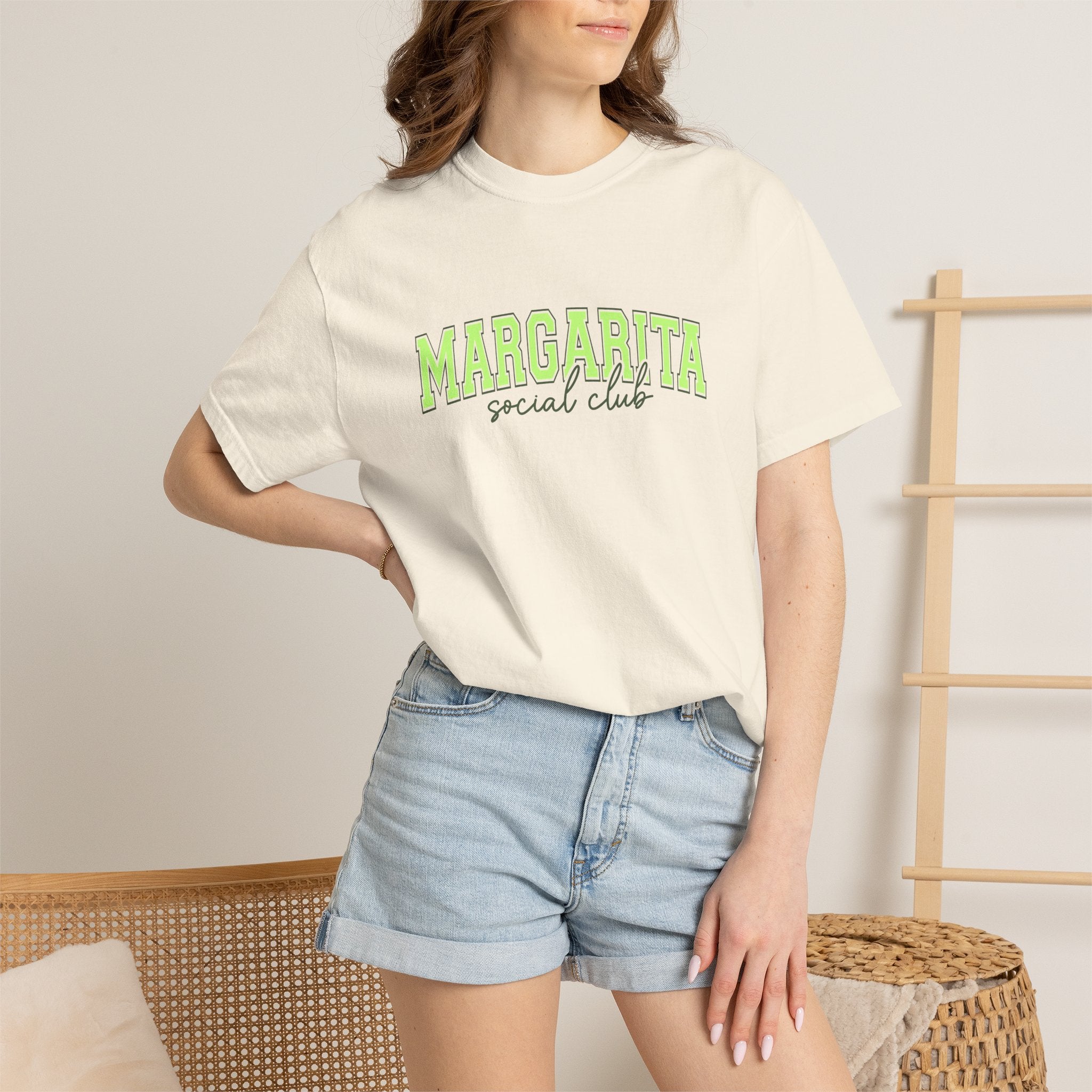 Margarita Social Club, Funny, Summer, Vacation Comfort Colors Tee