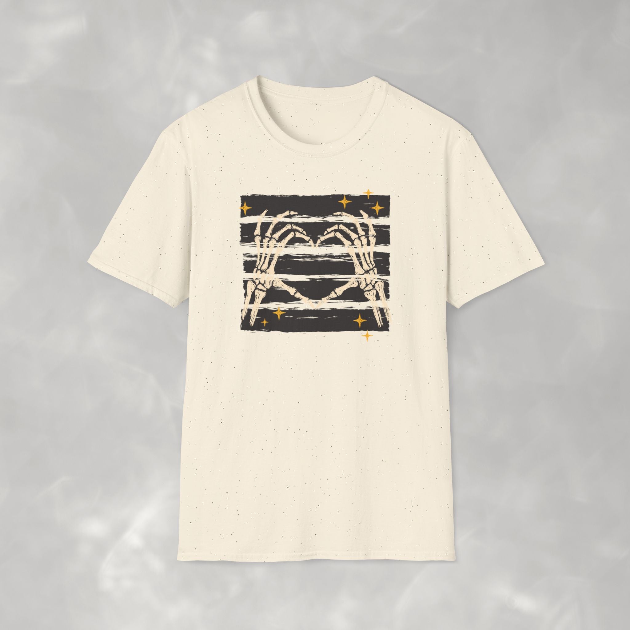 Spooky Skeleton Hands, Cute Halloween Gildan Unisex Softstyle T-Shirt