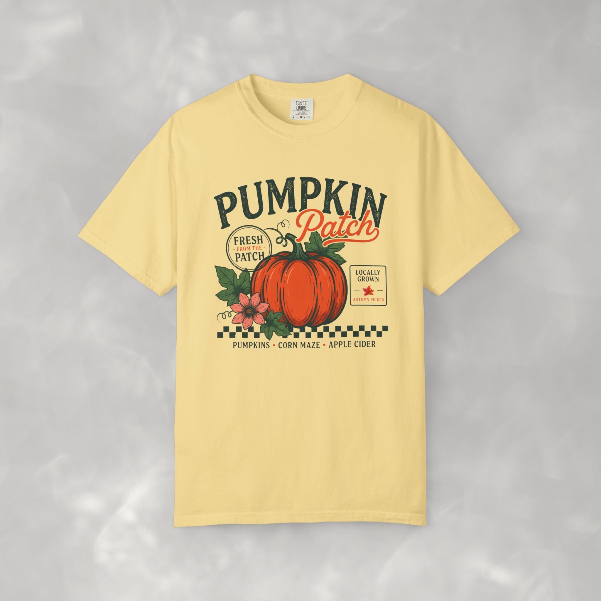 Pumpkin Patch Comfort Colors Tee
