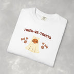 Trick-or-Treats Cute Funny Halloween Cat Lover Comfort Colors Garment-Dyed T-shirt
