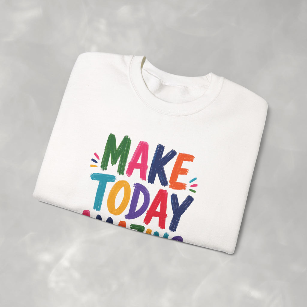Make Today Amazing, Gildan Unisex Heavy Blend™ Crewneck Sweatshirt