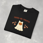 Trick-or-Treats Cute Funny Halloween Cat Lover Comfort Colors Garment-Dyed T-shirt