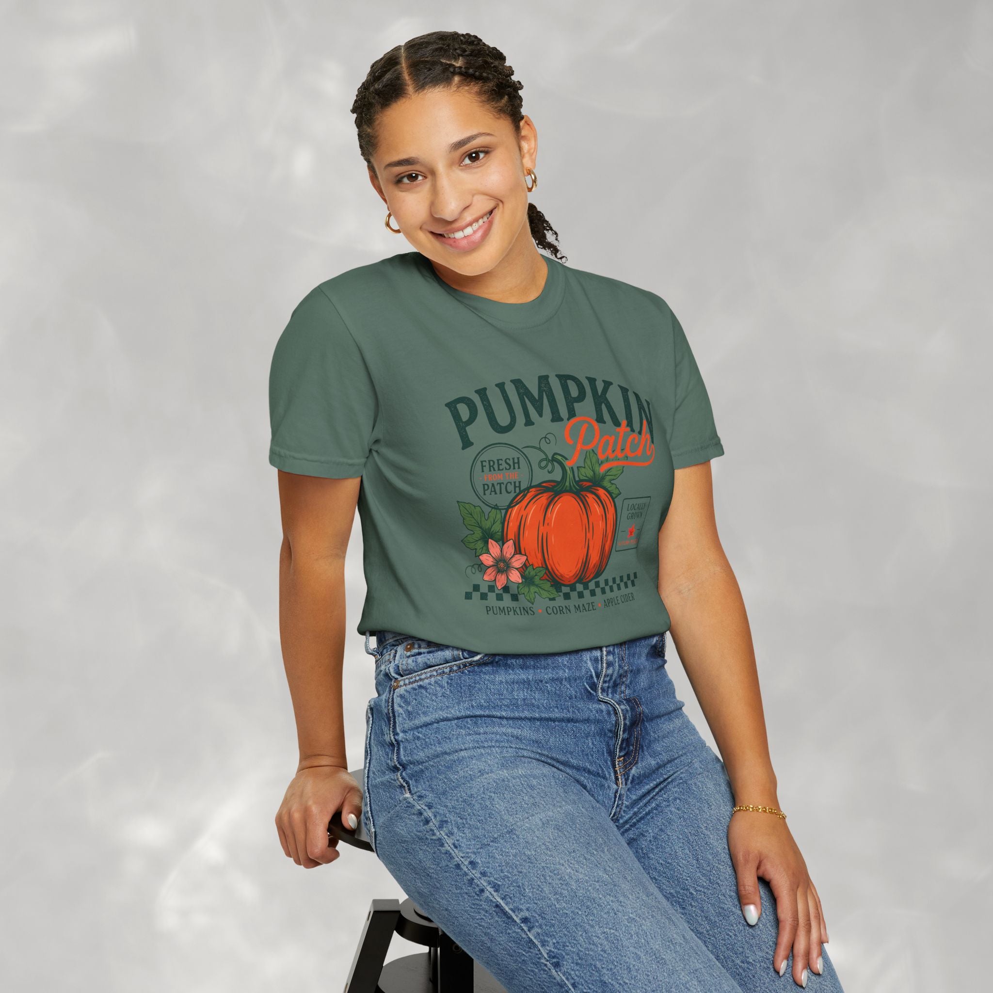 Pumpkin Patch Comfort Colors Tee