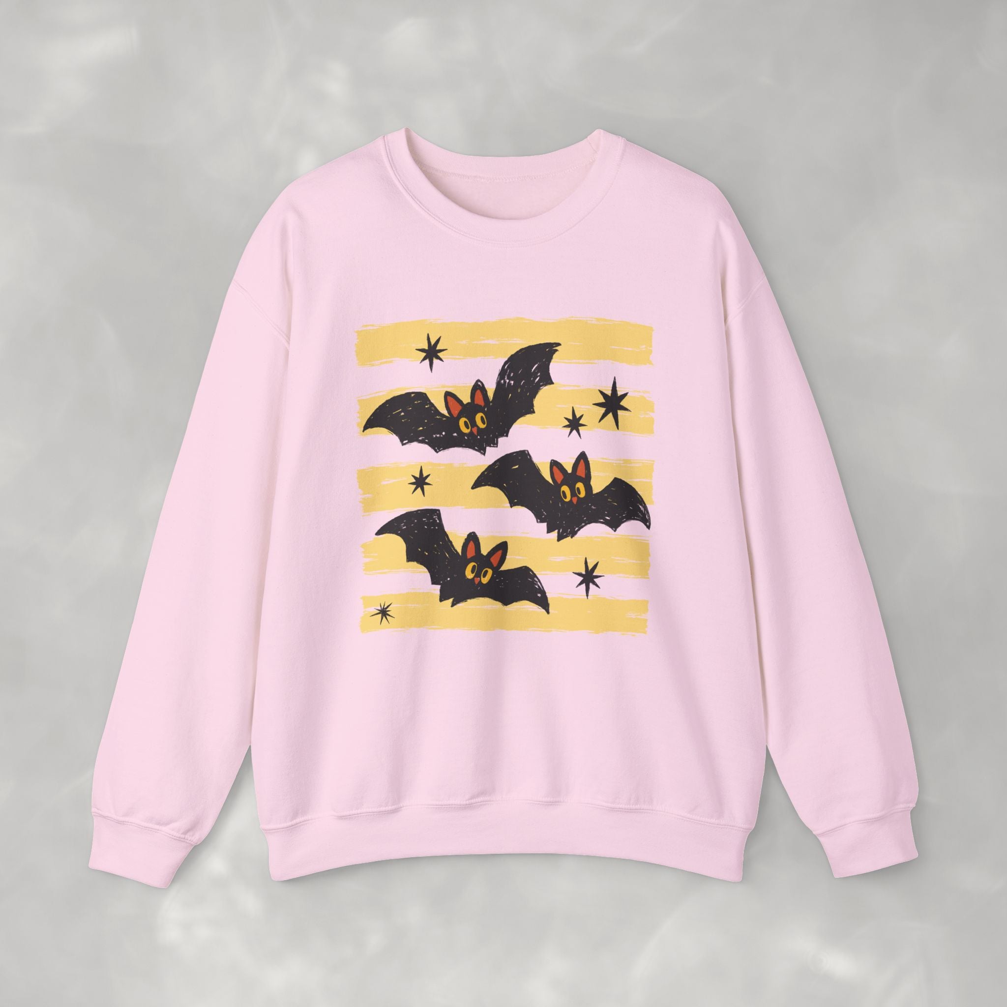 Cute Halloween Bats, Gildan Unisex Heavy Blend™ Crewneck Sweatshirt