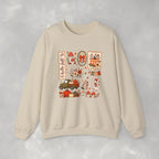 Hello Fall, Cute Autumn Collage, Gildan Unisex Heavy Blend™ Crewneck Sweatshirt