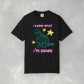 I Know What I'm Doing, Funny Cat Lover Comfort Colors Tee