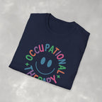 Occupational Therapy, Cute Playful Smile, OT, COTA Unisex Softstyle T-Shirt
