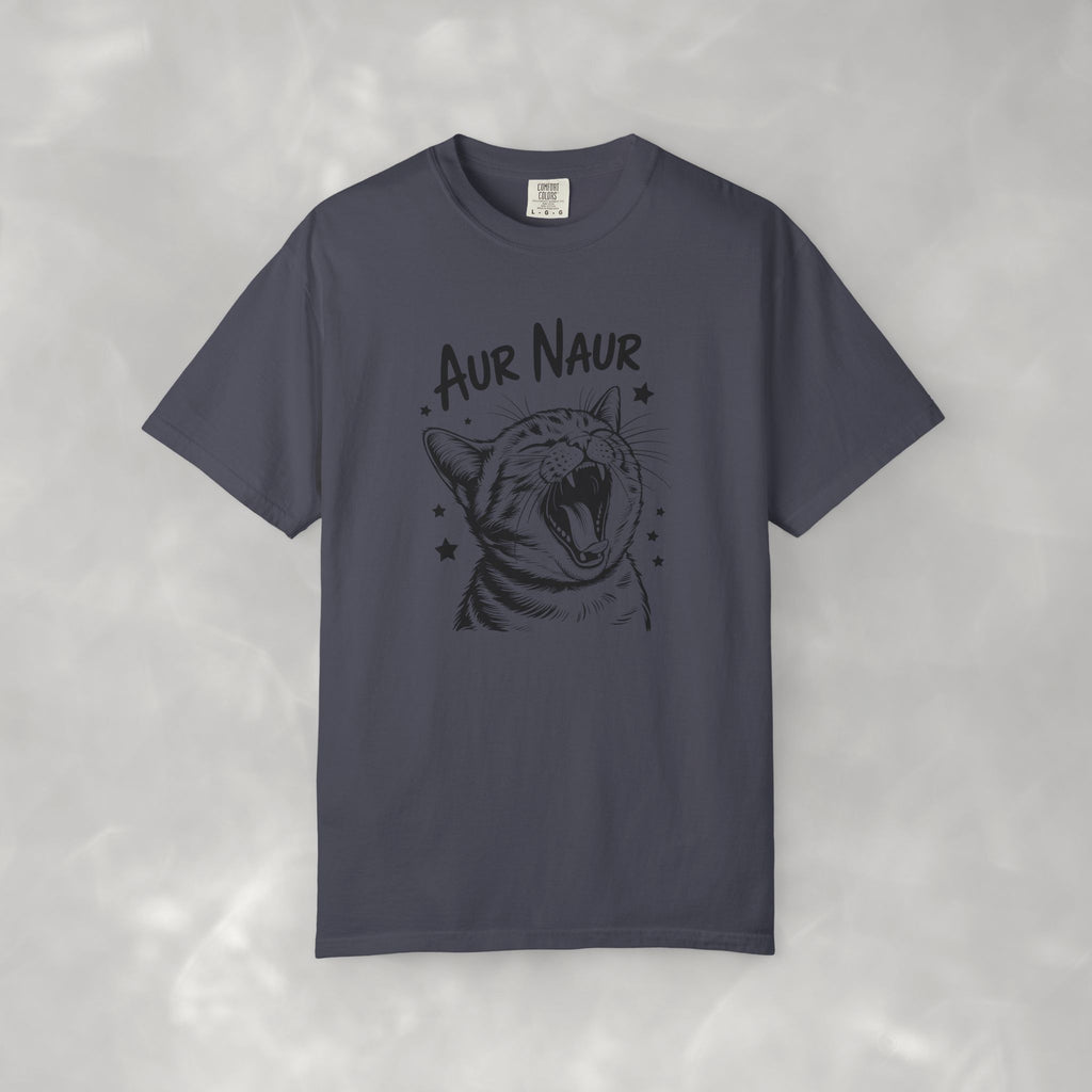 Aur Naur (Oh No) Funny Cat Lover Unisex Comfort Colors Tee