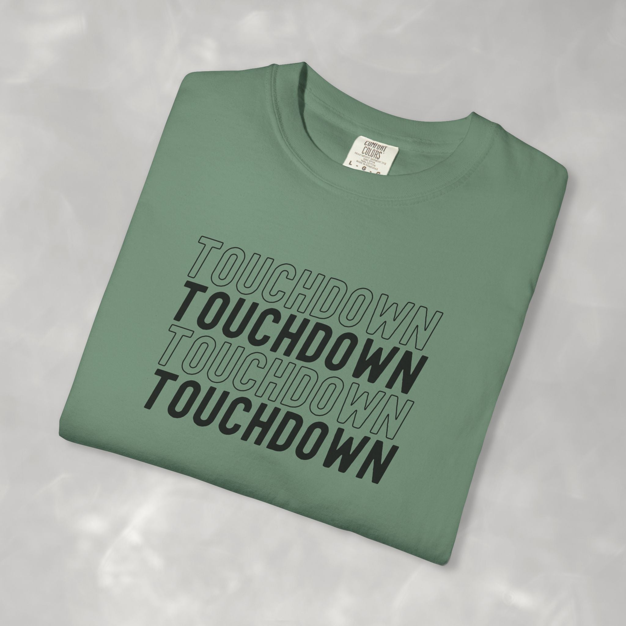 Touchdown Unisex Football Comfort Colors Tee