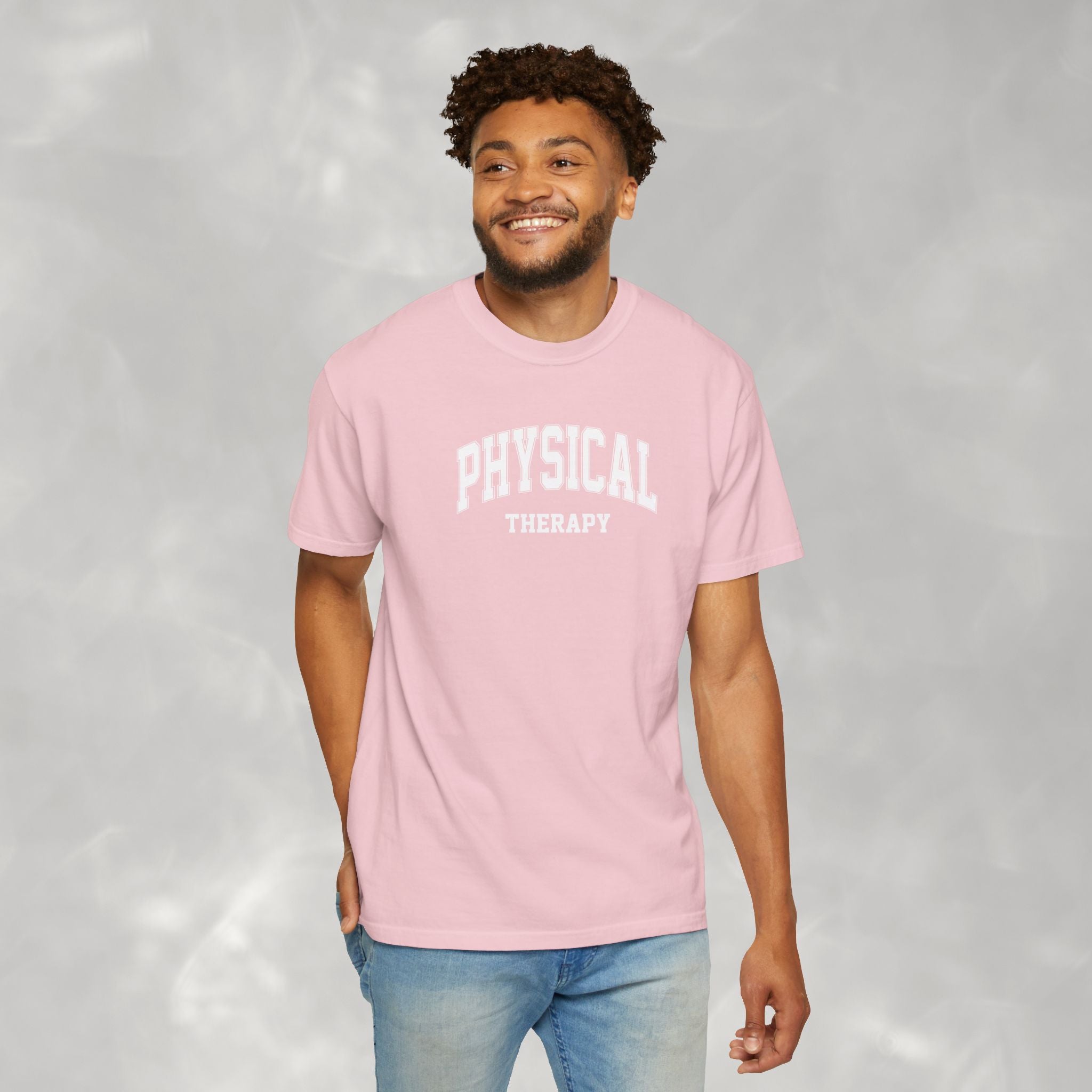 Physical Therapy, Therapist Classic Varsity Style Comfort Colors Tee