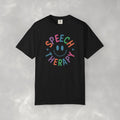 Speech Therapy, Cute Playful Smile, SLP, SLPA Comfort Colors Tee