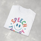 Speech Therapy, Cute Playful Smile, SLP, SLPA Gildan Unisex Softstyle T-Shirt